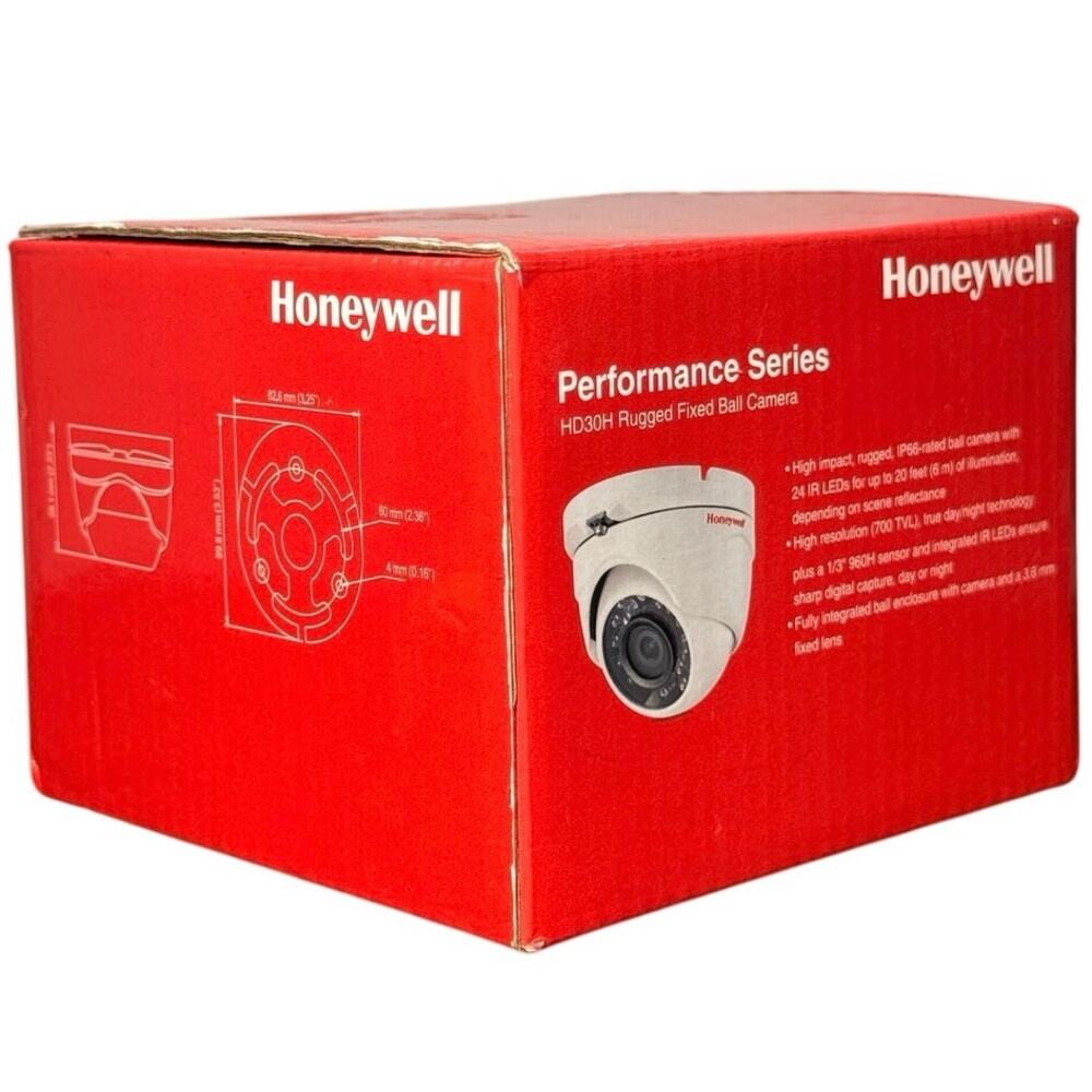 Honeywell Performance Series HD30H Rugged Fixed Ball Security Camera NIB